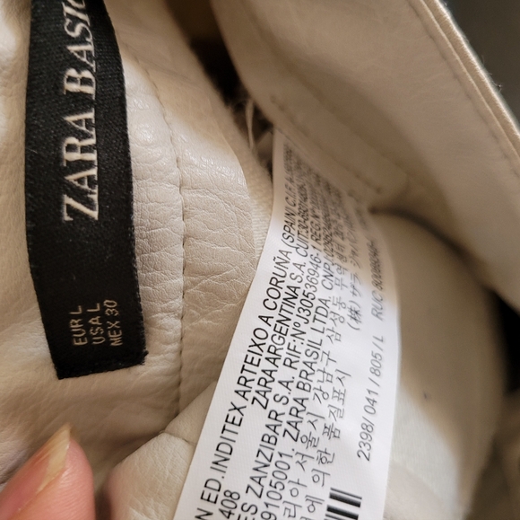 Faux Leather Mini Skirt - Picture 16 of 16